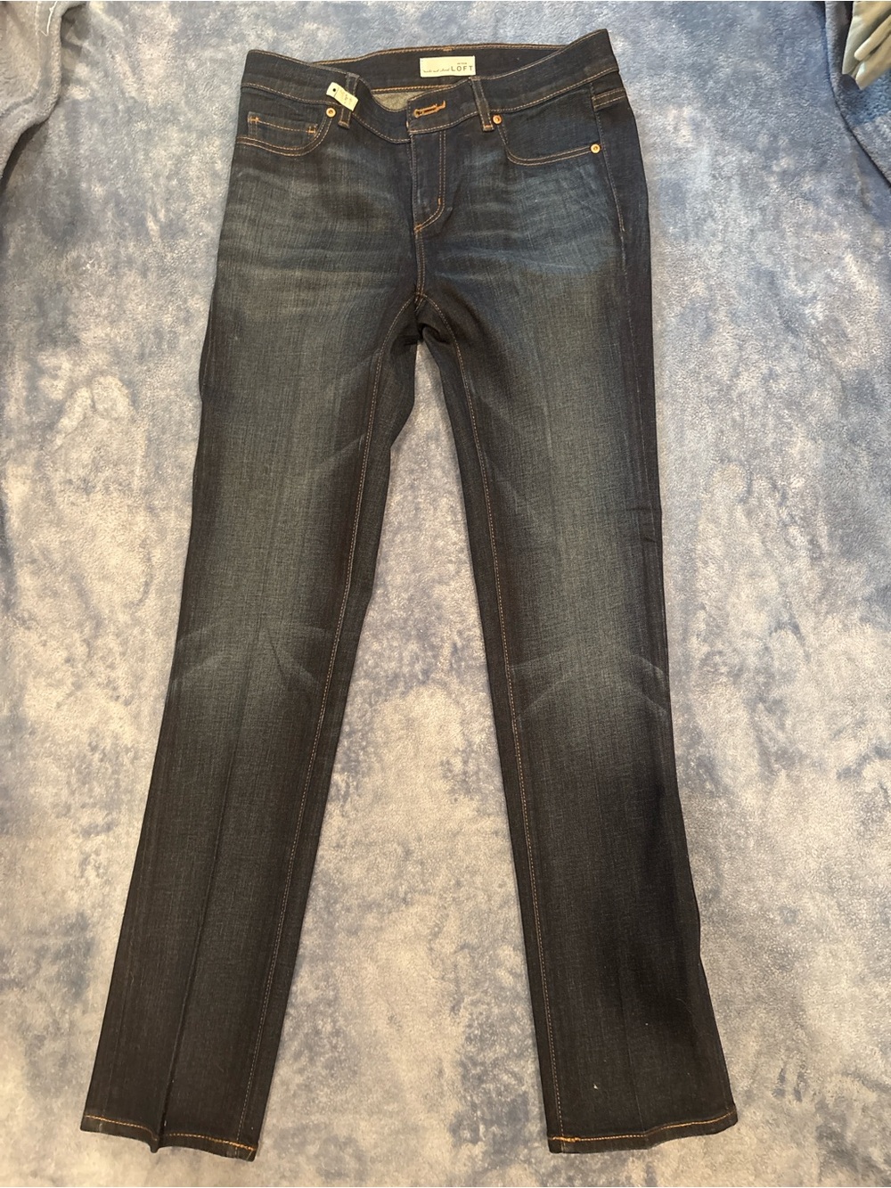 Ann Taylor Dark Wash Skinny Jeans
